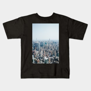 NY city panoramic views Kids T-Shirt